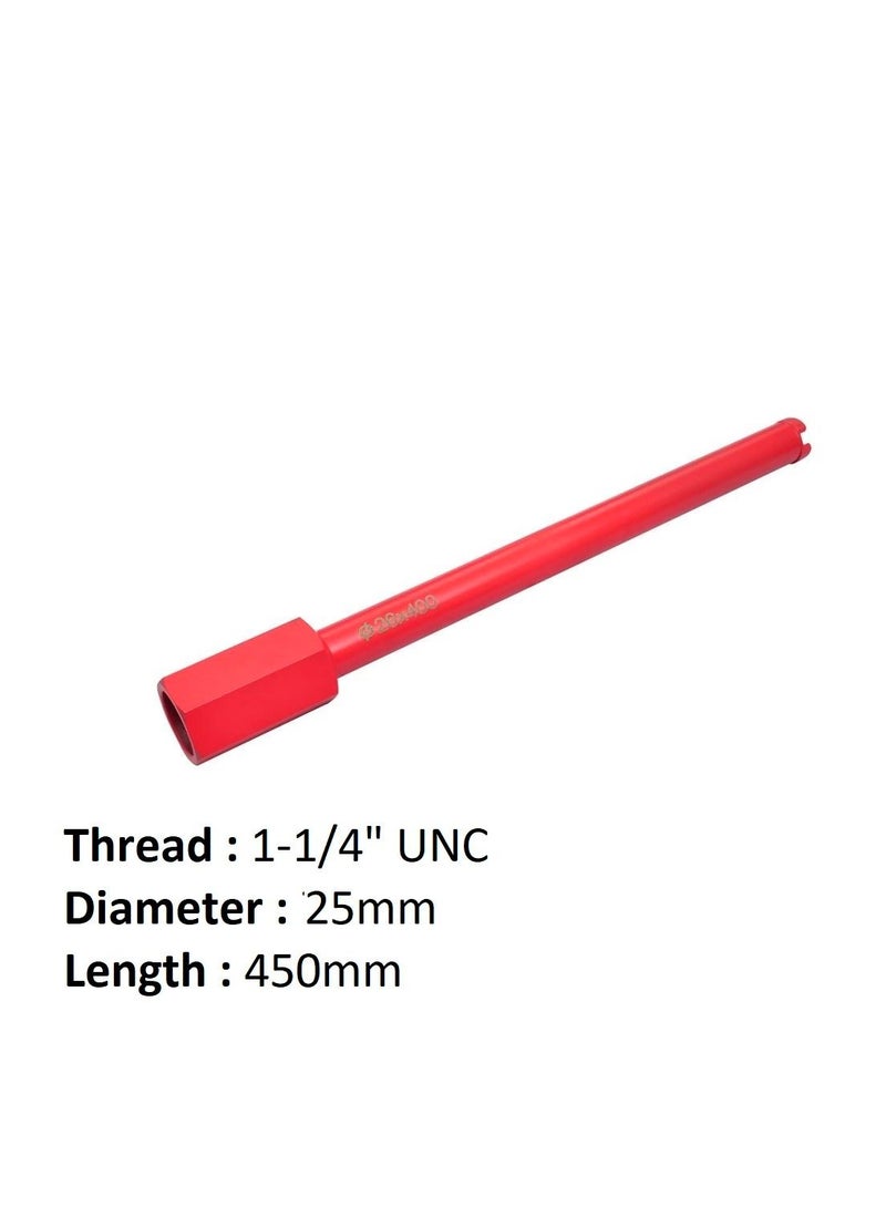 AQSON Diamond Core Drill Bit Dry and Wet 25mm Diameter 450mm Length - Image 4