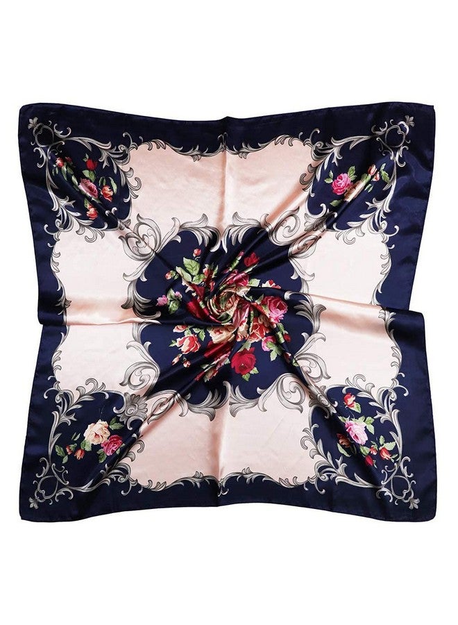 GUSTAVE GUSTAVE® 35 Inch Silk Like Satin Square Hair Scarves & Wraps Headscarf for Women, Sleeping - Image 1