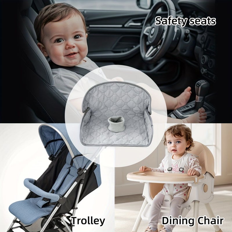 Navy Blue Safety Seat Cushion With Water Absorbing Leak Proof Towel Material - Image 4