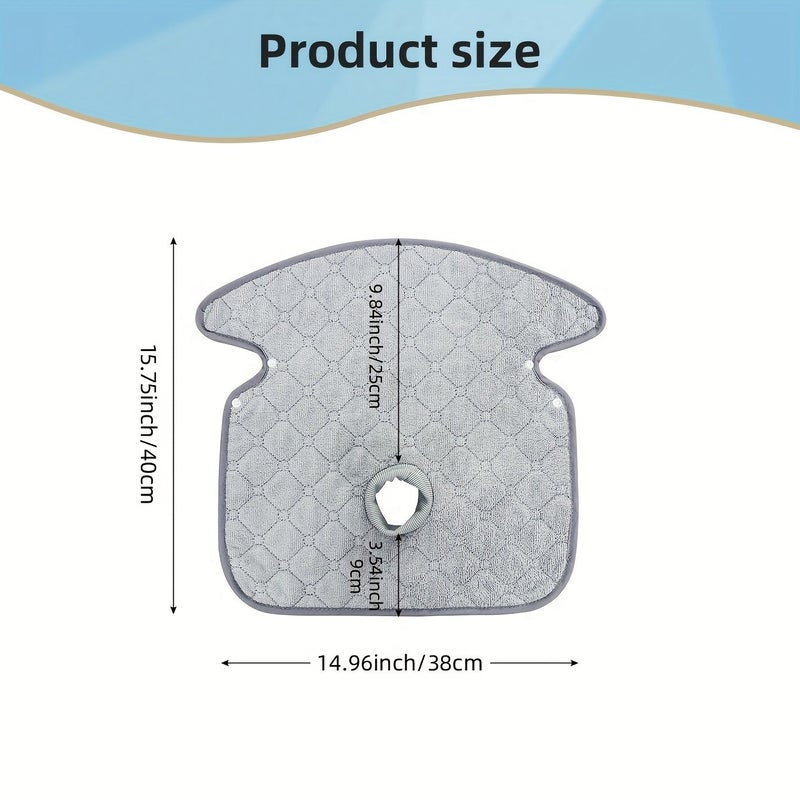 Navy Blue Safety Seat Cushion With Water Absorbing Leak Proof Towel Material - Image 2