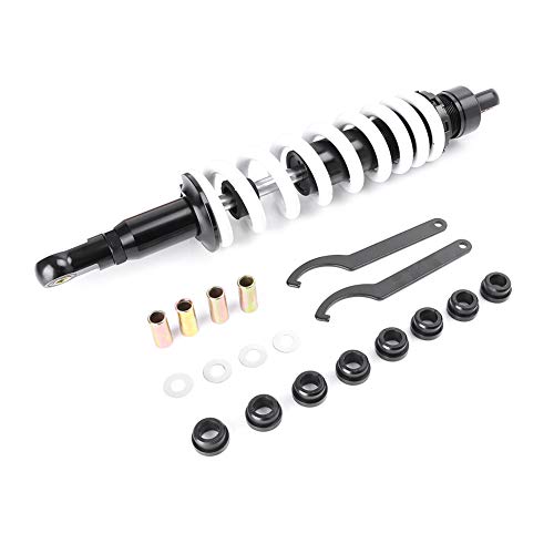 Luckmart Motorcycles 17" Air Shock Absorber Damper Rear Suspension Eye to Eye 430mm Universal Fit For Kawasaki Yamaha Suzuki ATV Black White Shocks 1Piece - Image 2