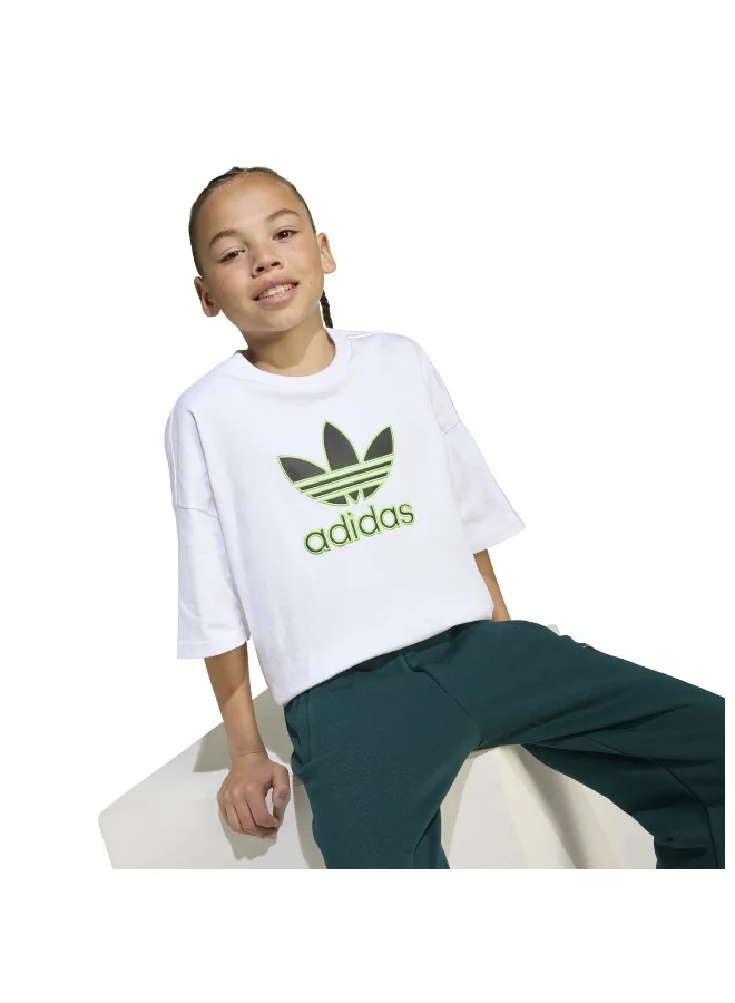 Adidas Adidas Tee White T-Shirt (Short Sleeve) T-Shirts For Kids