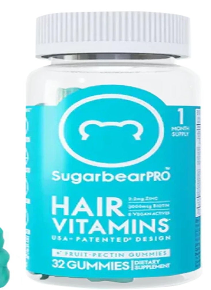SugarbearPRO - Hair Vitamins 32 Gummies - Image 1