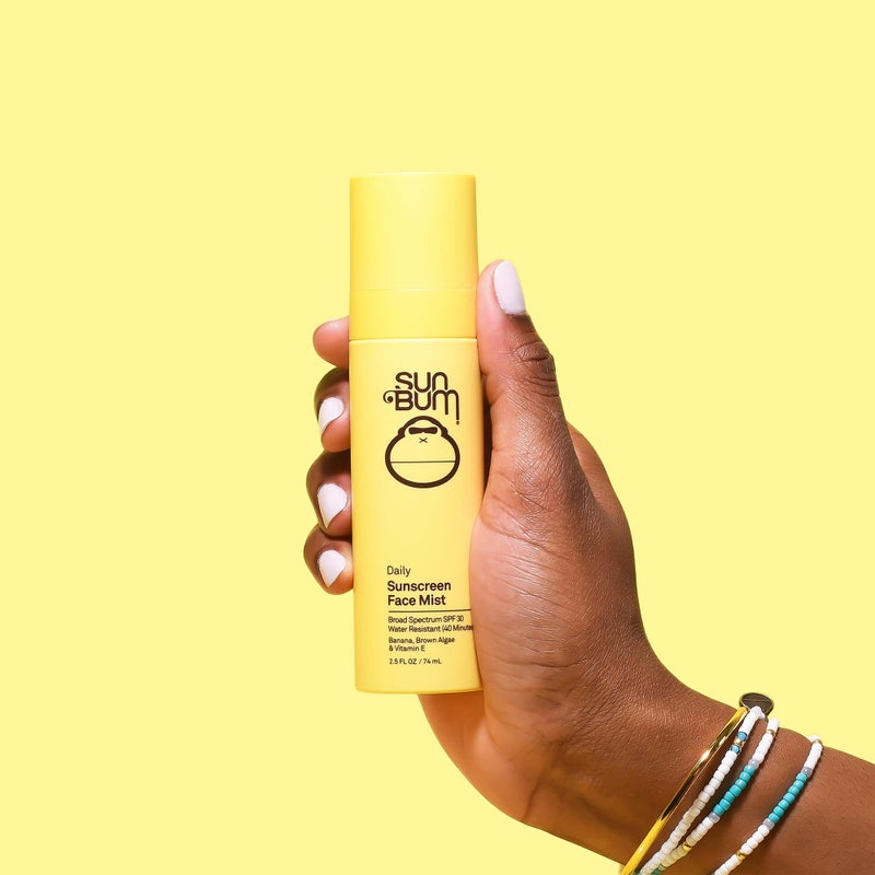 Sun Bum Skin Care SPF 30 Daily Sunscreen Mist - Vegan and Hawaii 104 Act Compliant (Made without Octinoxate & Oxybenzone) - Broad Spectrum UVA/UVB Facial Sunscreen Spray with Vitamin E - 2.5 oz - Image 3