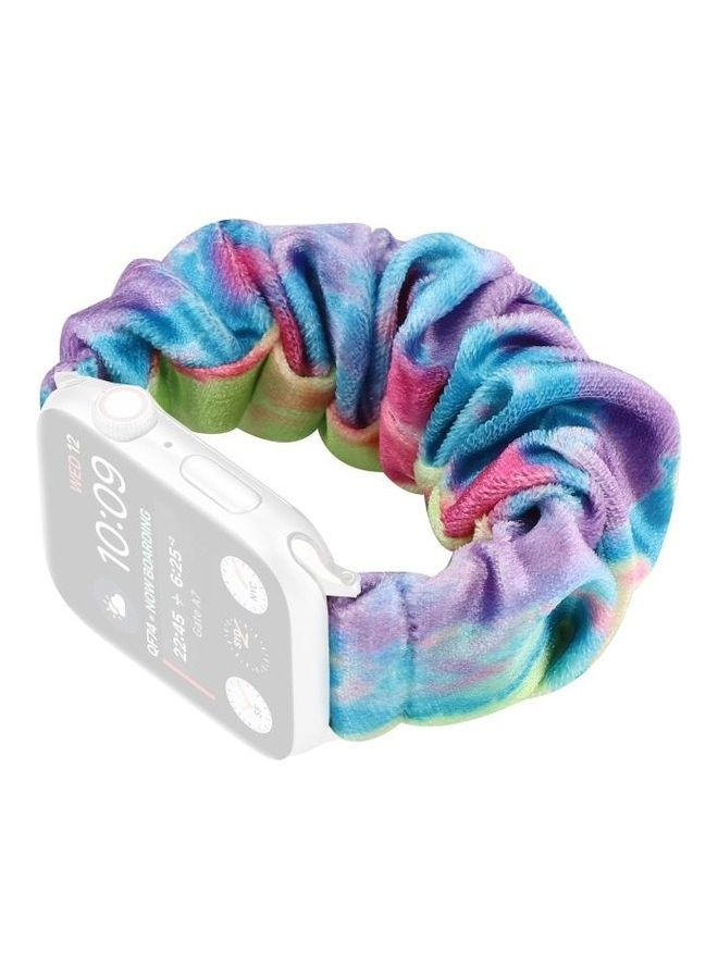 NIBEMINENT Replacement Watchband For Apple Watch Series 7 41mm/6 & SE 5 4 40mm/3 2 1 38mm Multicolour - Image 3