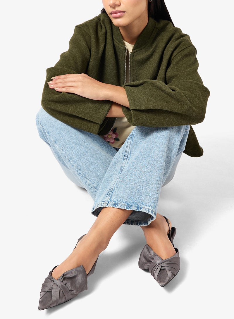 Ginger Ribbon Pumps Mid Heeled Sandals - Image 5