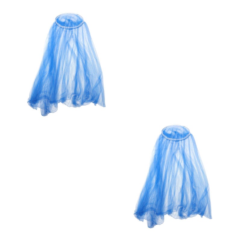 2pcs Round Dome Princess Bed Canopy With Lace Curtain For Kids And Adults Hanging Bed Net For Beds For Bedroom Decoration - Image 1