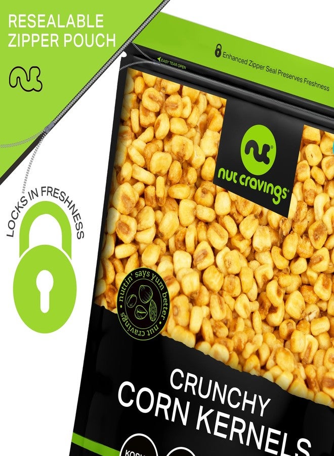 NUT CRAVINGS - Toasted Crunchy Corn Kernels - Original Flavor Roasted & Salted (16oz - 1 LB) Packed Fresh in Resealable Bag - Healthy Snack, Food Assortments - Image 5