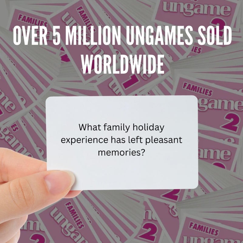 TaliCor Pocket UNGAME - Families - Non-Competitive Card Game for Family to Discuss, Share Values & self Express - get to Know Your Family Better - Age 5+ - Image 3