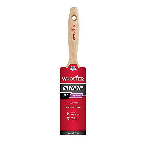 Wooster Brush 5222-2 Silver Tip Paintbrush, 2-Inch - Image 1