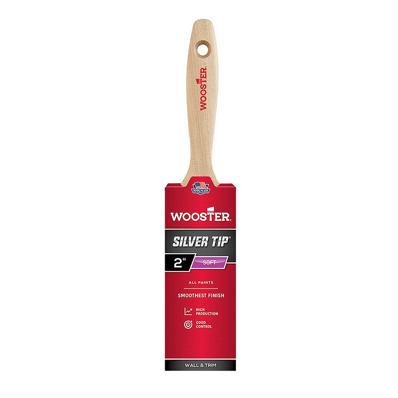 Wooster Brush 5222-2 Silver Tip Paintbrush, 2-Inch - Image 3