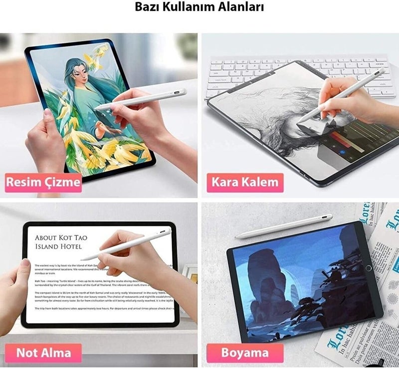 iPad Pro 12.9 2021 Touch Pen Palm and Tilt Feature - Image 4