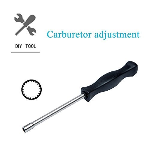 HOODELL Carburetor Adjustment Tool, Upgraded 21-Teeth Splined Screwdriver, 2 Cycle Engine Tune Up Carb for Poulan, Husqvarna Weed Eater and Chainsaw - Image 4