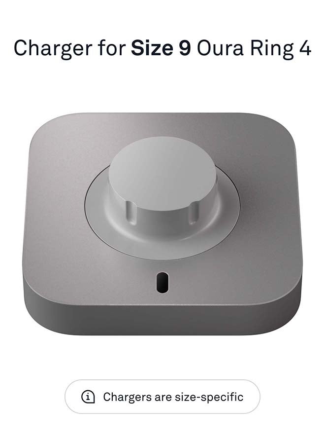 Oura Ring 4 Charger - Size 9 - Charging Dock and USB-C Cable - Image 2