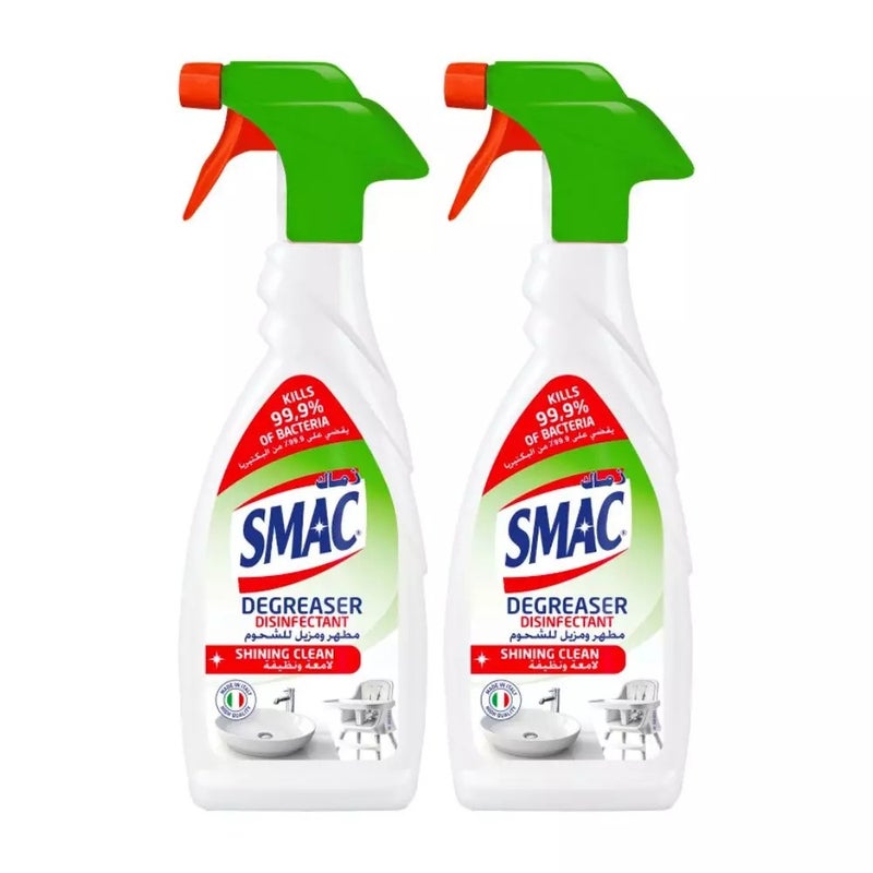 SMAC DEGREASER DISINFECTANT SHINING CLEAN 650ML