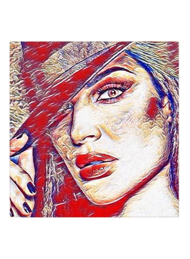 RYN Nadine Nassib Njeim MDF Wall Art Multicolour - Image 1