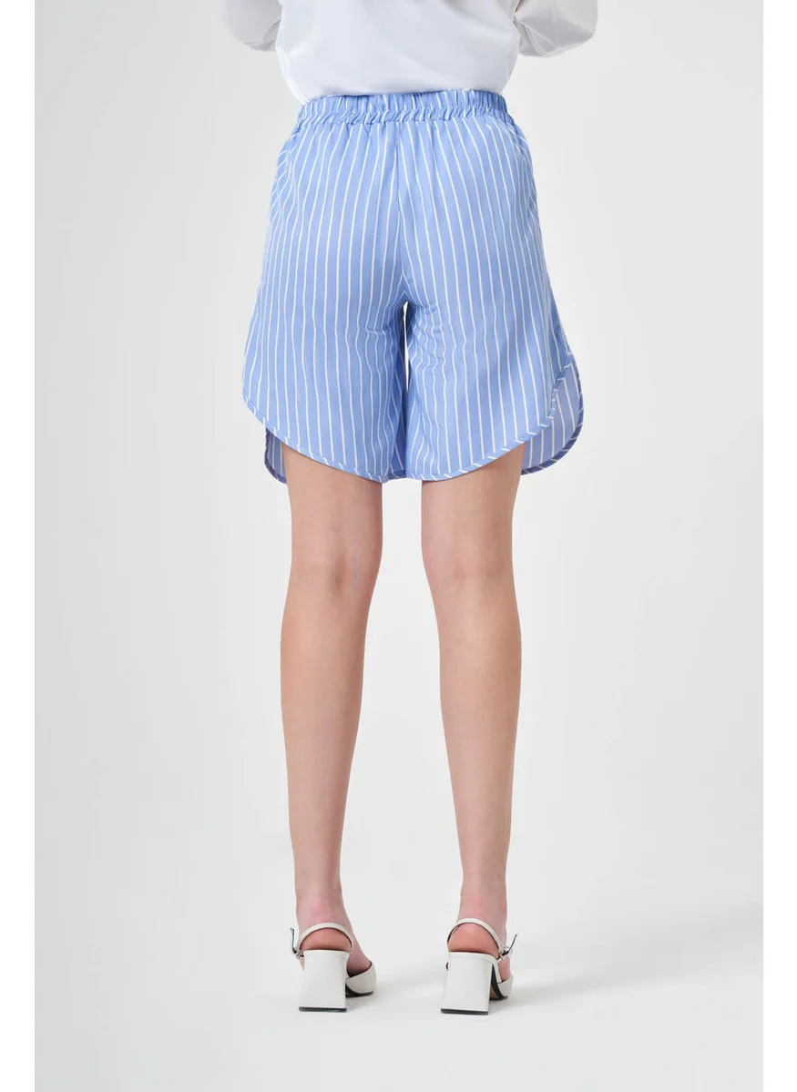 MIZALLE STRIPED SHORTS