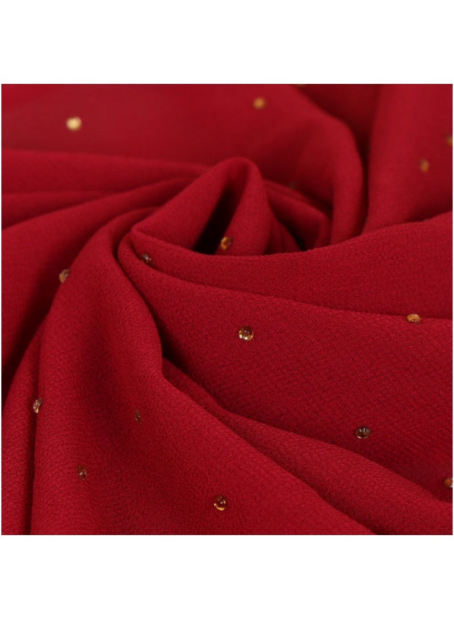 Chiffon Scarf for Women Fashion Soft Hijab Long Scarf Wrap - Image 2