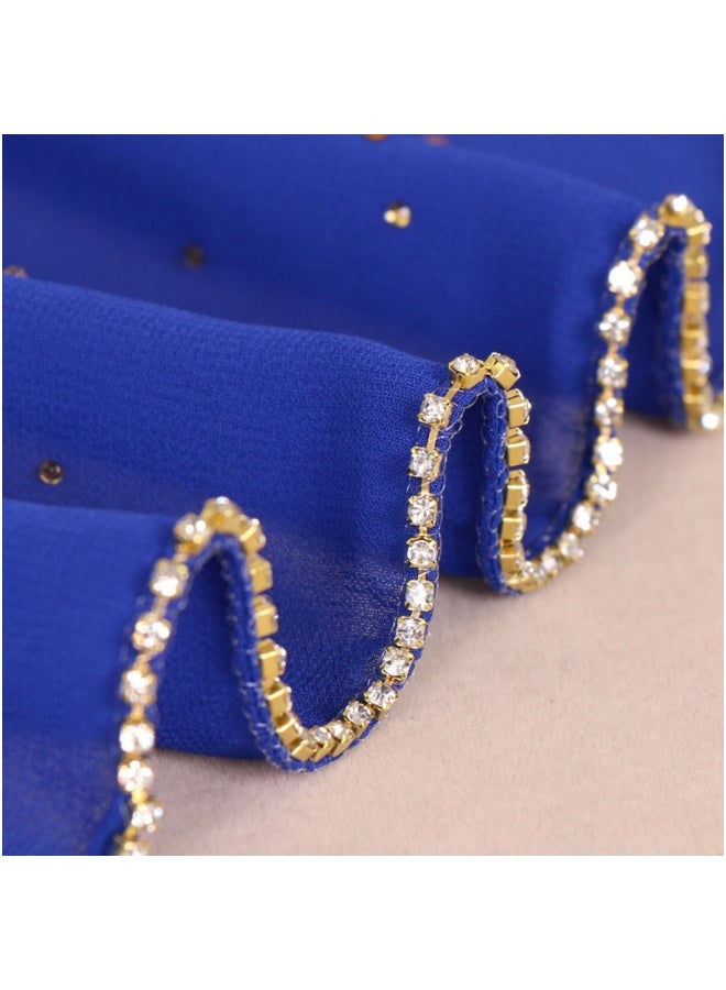 Chiffon Scarf for Women Fashion Soft Hijab Long Scarf Wrap - Image 3