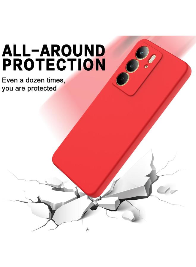 S-TOP Case For Realme C75 Pure Color Liquid Silicone Shockproof Phone Case - Image 5