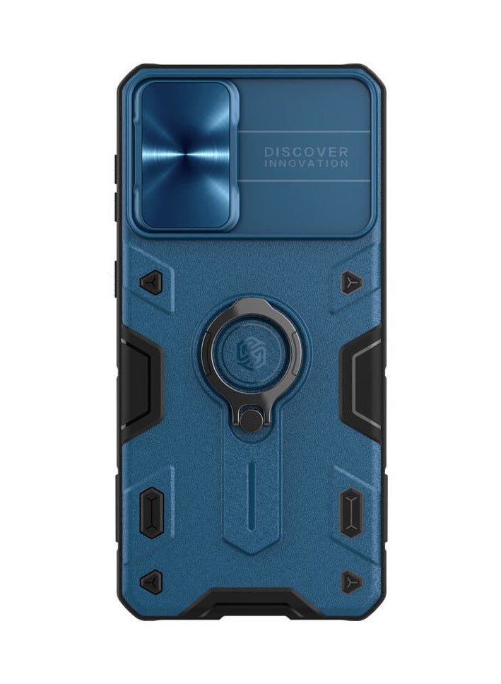 Nillkin CamShield Armor Cover Case Designed For Samsung Galaxy S21 Plus - Blue - Image 3