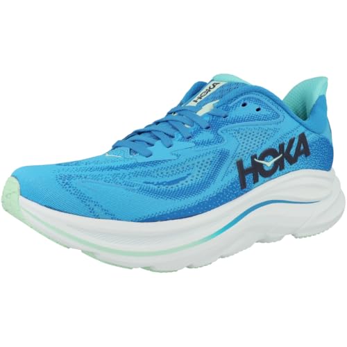 Hoka Men's Clifton 10 Sneaker, Blue/Skyward Blue, 8 - Image 4