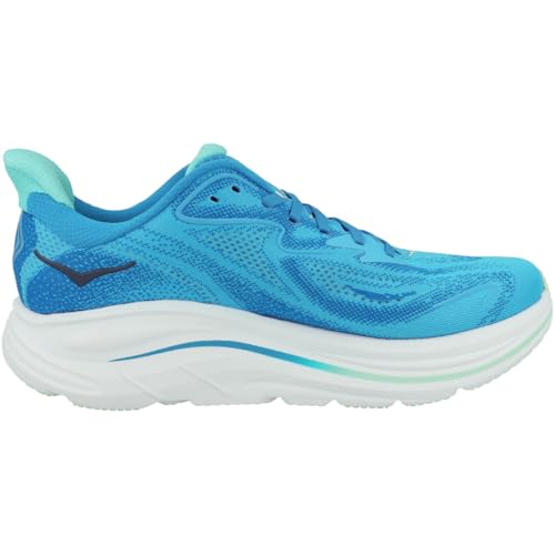 Hoka Men's Clifton 10 Sneaker, Blue/Skyward Blue, 8 - Image 3