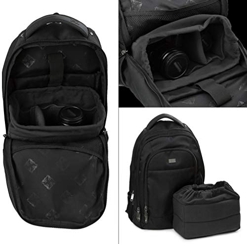 Koolertron Shockproof Camera Photo Bag for SLR TLR Camera Insert Partition Padded Case,Can be Put Directly Into the SLR Camera Bag With Freely Adjustable Compartment - Image 5