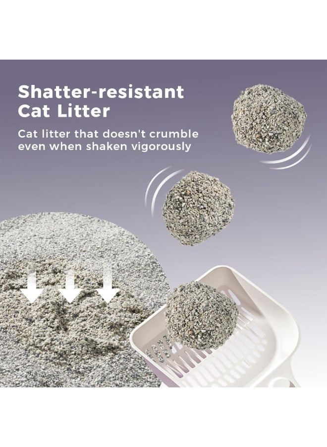 Neostyle FurryPals Cat Litter, Natural Mineral Sodium Bentonite Cat Litter, 99% Dust-Free, Low Tracking, Quick Clumping, Superior Odor Control, Non-Stick Formula, Easy to Clean (6L*4, 19.2kg) - Image 5