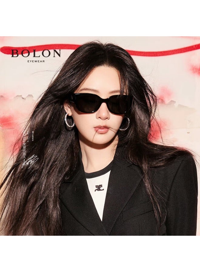 بولون Bolon نظارات شمسية، شكل عين القط مستقطب، ستايل يانغ زي، حماية من الأشعة فوق البنفسجية للقيادة، نظارات شمسية عصرية للرجال والنساء، Bl3195c10 - Image 1