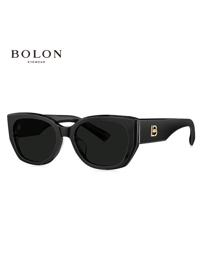 بولون Bolon نظارات شمسية، شكل عين القط مستقطب، ستايل يانغ زي، حماية من الأشعة فوق البنفسجية للقيادة، نظارات شمسية عصرية للرجال والنساء، Bl3195c10 - Image 3