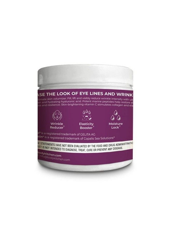 Body Kitchen - Collagen + 250 Mg Elastin Supplement To Help Reduce Signs Of Aging Improved Skin Health  Elasticity Fewer Wrinkles Unflavored Powder Tasteless Odorless Colorless 30 Servings… - Image 1