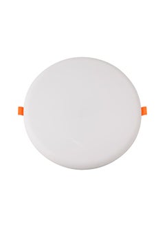 El Rawda Lighting Plasterboard Pendant Light, 20 Cm Opening, 40 Watts, White Lighting 22x22x3 cm 
