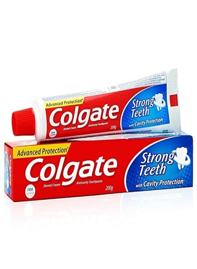 Colgate معجون أسنان كولجيت كريم أسنان أسنان قوية - 200 جرام (عبوة من 2) - Image 1