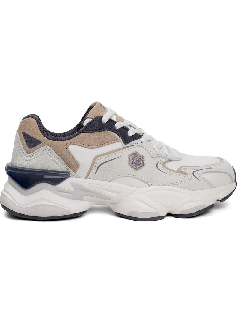 LUMBERJACK - 101876498 4W Madax Wmn Pu Sue 4pr Women's Classic Sneaker Beige - Image 1