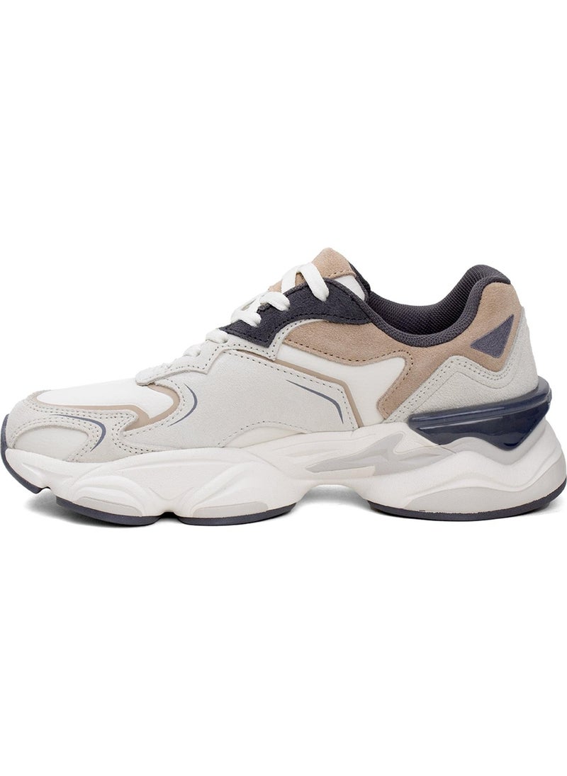 LUMBERJACK - 101876498 4W Madax Wmn Pu Sue 4pr Women's Classic Sneaker Beige - Image 1