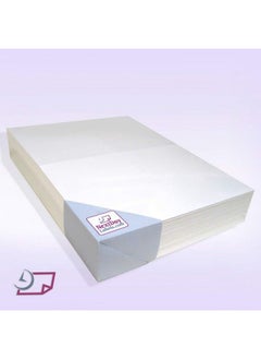 Next Day Labels Letter Size White Perforated Blank Post Card Cardstock 75 Lb Cover Stock (203 Gsm) 2 Per Page Cards Measure 8.5" X 5.5" Inkjet Laser Compatible 250 Sheets 500 Cards  - Image 5