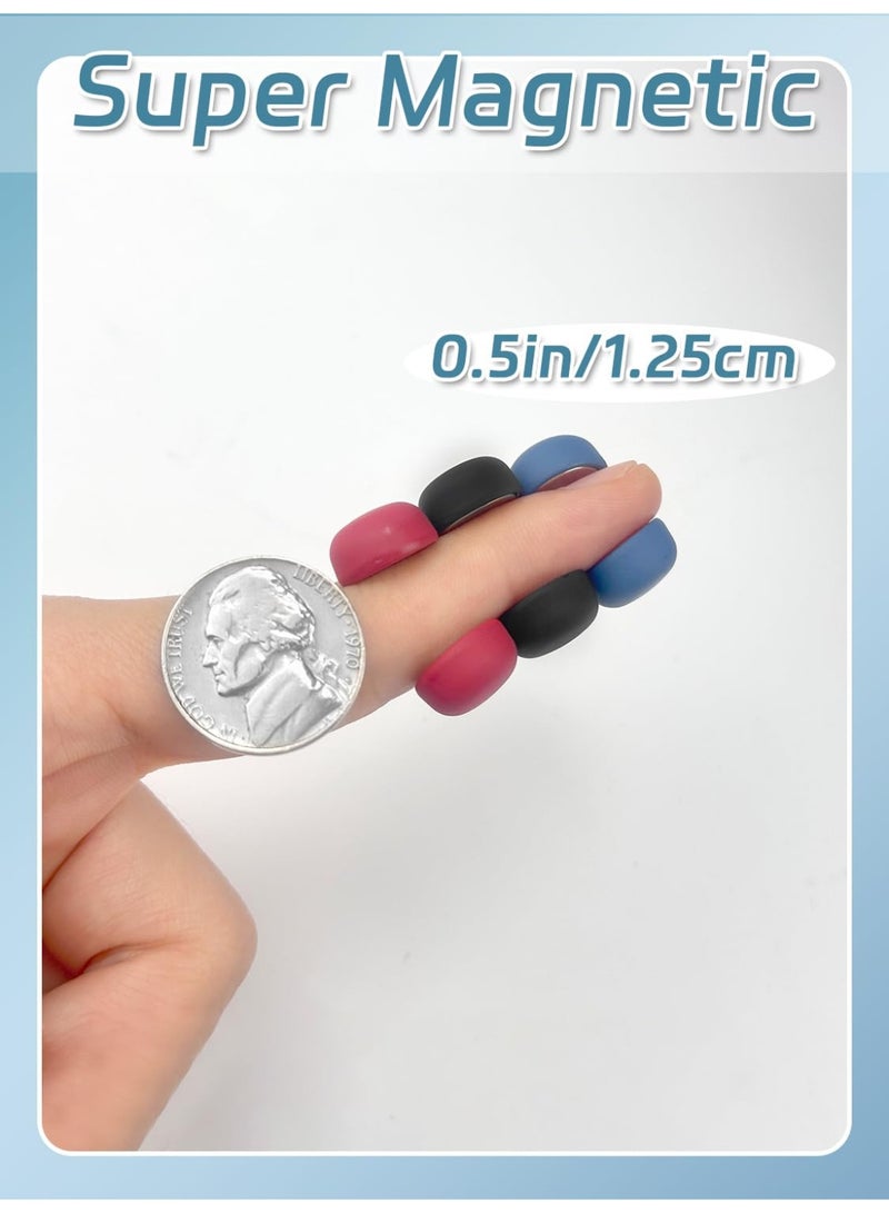 ١٢ زوجًا من دبابيس الحجاب المغناطيسية القوية بدون دبابيس للنساء، دبابيس مغناطيسية متعددة الاستخدامات لربط الحجاب والقمصان والفساتين والملابس. - Image 5