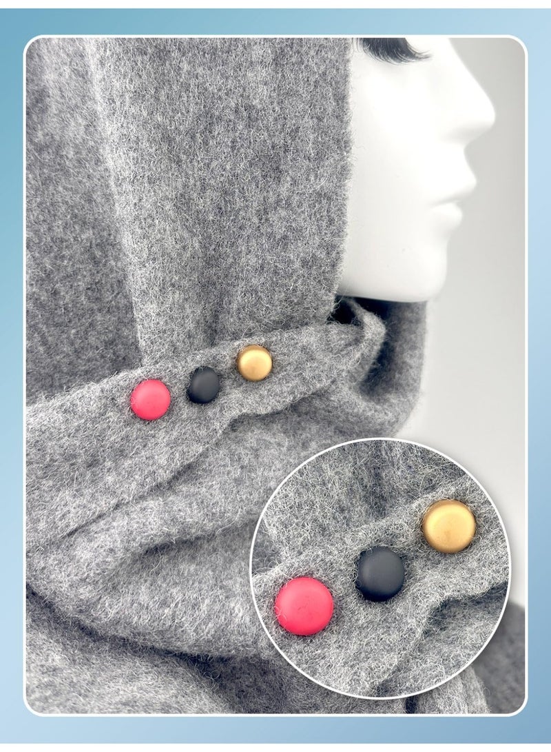 ١٢ زوجًا من دبابيس الحجاب المغناطيسية القوية بدون دبابيس للنساء، دبابيس مغناطيسية متعددة الاستخدامات لربط الحجاب والقمصان والفساتين والملابس. - Image 4