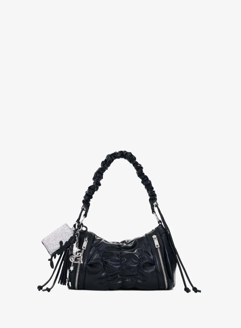 DESIGUAL Medium ruched bag