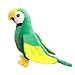XiRiDa 98 Parrot Stuffed Animal Plush Simulation Green Bird Plushie Toy Gift for Kids - Image 2