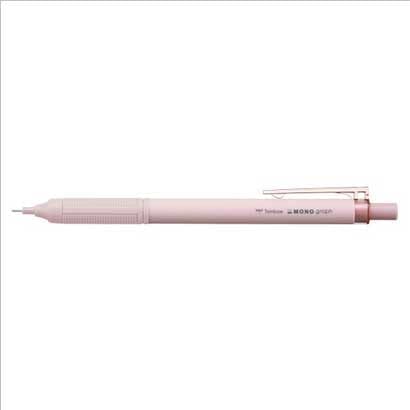 Tombow Tombow Mono Graph Lite Mechanical Pencil  03mm  Grayish Pink DPA121G - Image 2