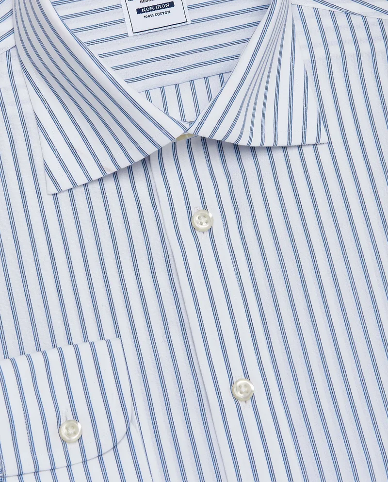 Camicissima Striped Poplin Non Iron Shirt