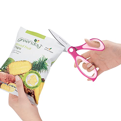 PLUS Fit Cut Curve Scissors 8" Pink - Image 4