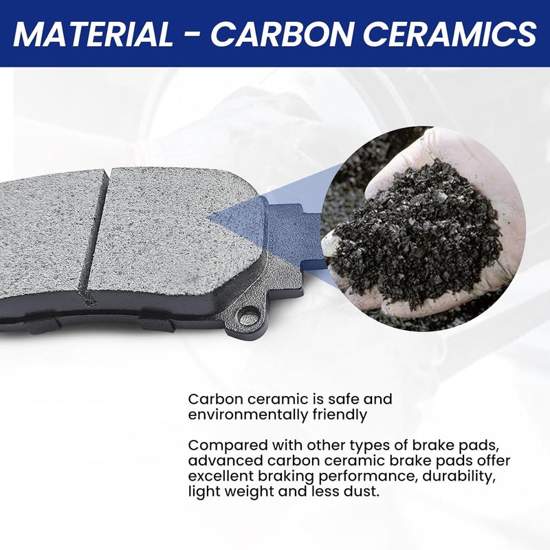 KEIYSHOLCK Rear Brake Pads Set for Lexus Models - Image 5