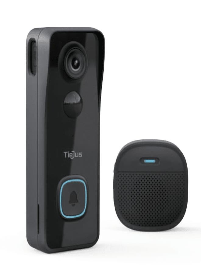 Smart Video Doorbell J9 – 1080P HD WiFi Doorbell with Two-Way Audio, Motion Detection, Night Vision, Cloud Storage, Compatible with Alexa & Google Assistant  - Image 1