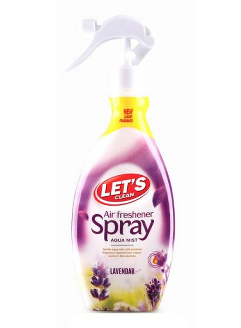 LET'S CLEAN Air Freshener Lavender Scent 450ml