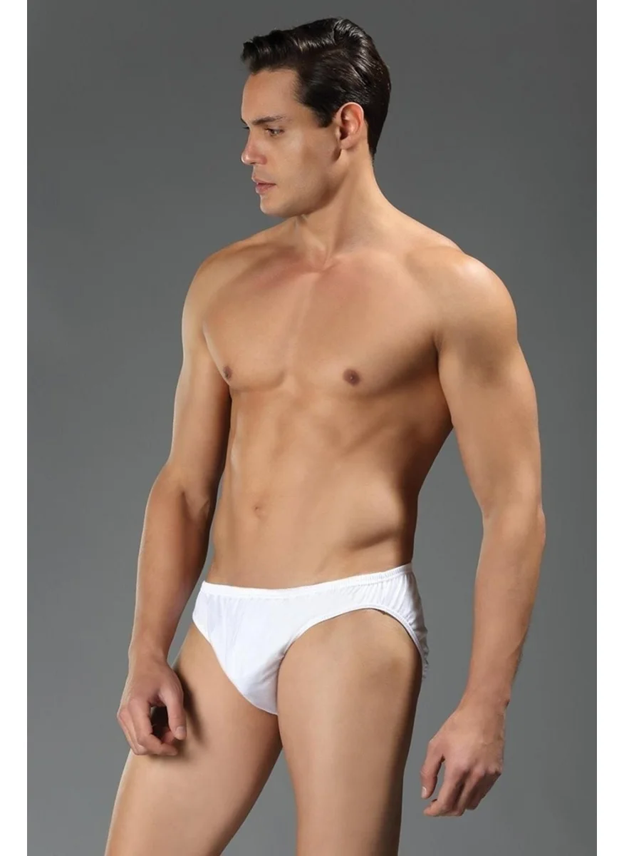 إيروس 6 Pieces 100% Cotton Thin Edge Men's Combed Cotton Slip Panties