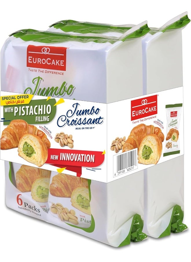Euro Cake Euro Cake Pistachio Croissant 300 g, 2-Pack 