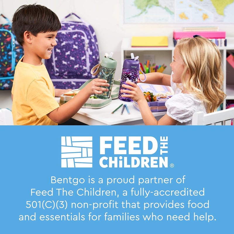 Bentgo Bentgo Kids Water Bottle Replacement Straws  2Pack of Reusable LeakProof  BPAFree SafeSip Straws  Valves for Bentgo Water Bottles BGKDCP  - Image 5